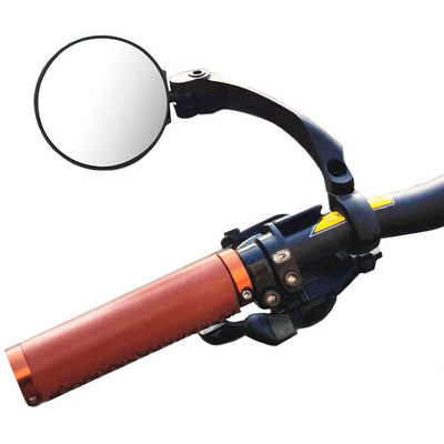 Dviračio veidrodėlis 360 laipsnių pasukamas plento dviračio galinio vaizdo vairo tvirtinimas lankstus saugaus važiavimo dviračiu nugaros veidrodėlis sulankstytas žaliuzės