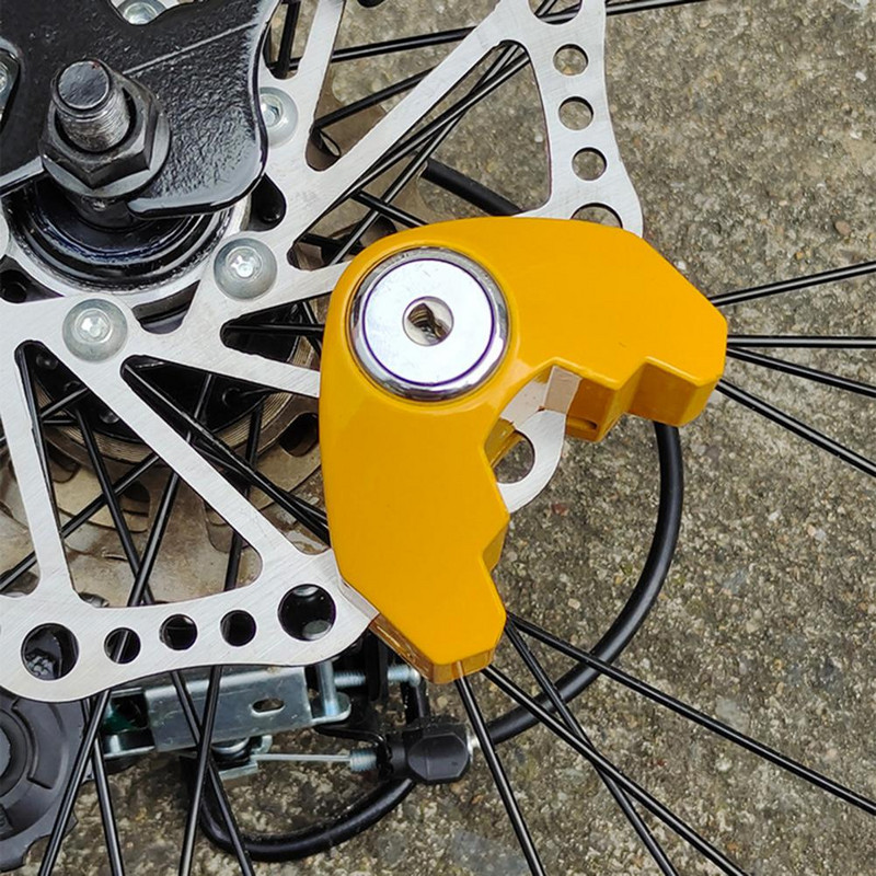 Jalgrattasõidu mootorratta ketaslukk Vargusevastane piduriketta ketta ketta rootori turvalukk kaasaskantav tsingisulamist pidurilukk jalgrattatarvikud