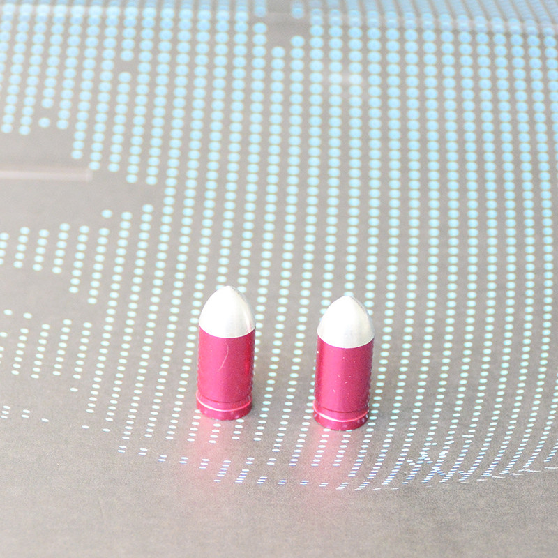 2 buc. Capac de supapă franceză FV pentru bicicletă, din aliaj de aluminiu, tub pentru bicicletă MTB, Presta Schrader, capace de supapă de aer