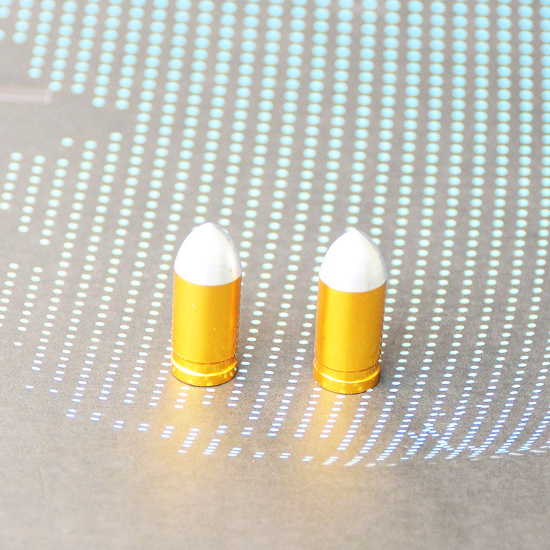 2 buc. Capac de supapă franceză FV pentru bicicletă, din aliaj de aluminiu, tub pentru bicicletă MTB, Presta Schrader, capace de supapă de aer