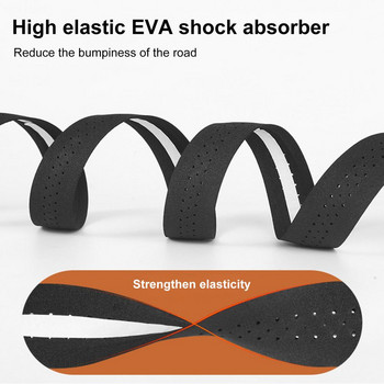 1 комплект EVA бар лента с висока издръжливост на кормилото залепваща лента за дръжка на велосипед Амортисьорна лента с отвор за шосеен велосипед
