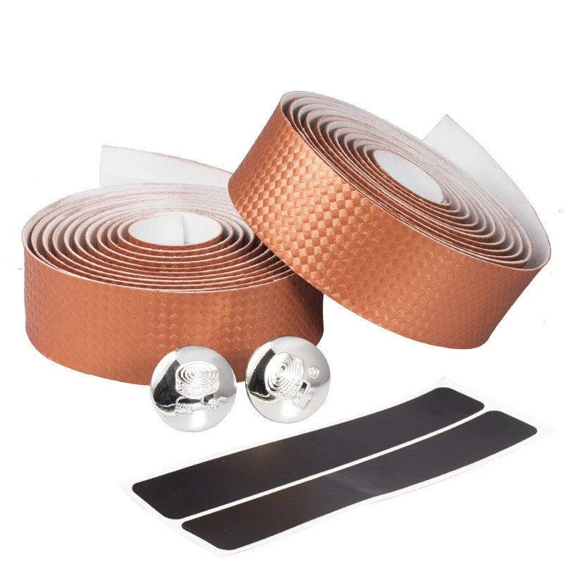 Riteņbraukšanas PU+EVA stūres siksna Neslīdošs viegls svars šosejas velosipēdam oglekļa siksna āra braukšanai velosipēda rokturis lente melna