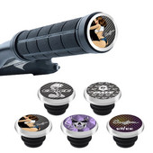 2db ötvözött kormánysapkák kerékpármarkolat végzáró sapkák MTB hegyi országúti kerékpárokhoz