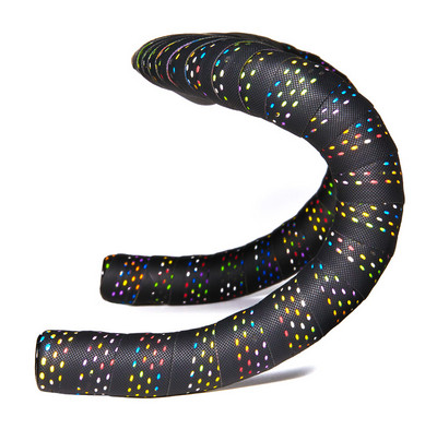 Ghidon de drum cu mânere de bicicletă înfășurate cu curbe de bicicletă Dead Fly cu curele anti-alunecare de culoare gradient Bandă de ghidon pentru biciclete