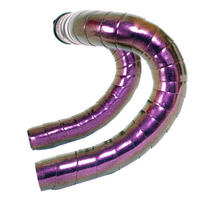 Ghidon de drum cu mânere de bicicletă înfășurate cu curbe de bicicletă Dead Fly cu curele anti-alunecare de culoare gradient Bandă de ghidon pentru biciclete