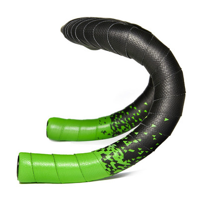 Ghidon de drum cu mânere de bicicletă înfășurate cu curbe de bicicletă Dead Fly cu curele anti-alunecare de culoare gradient Bandă de ghidon pentru biciclete