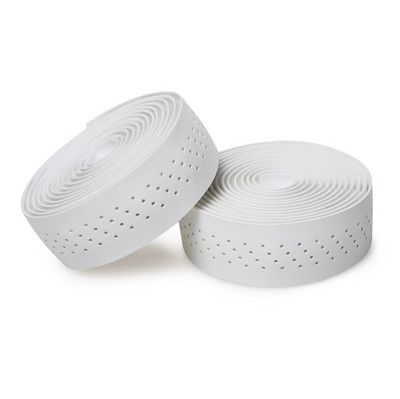 Curele de ghidon de bicicletă perforate vintage, din piele, care absorb șocuri, anti-alunecare, Confort, curele de ghidon extinse pentru bicicletă de drum