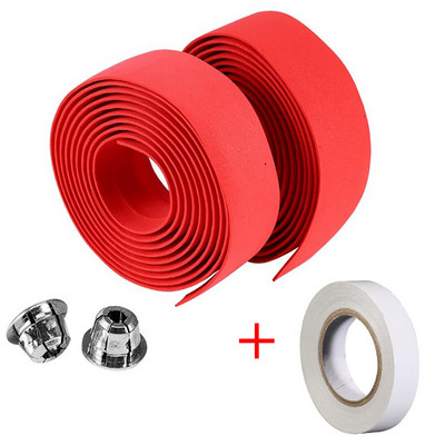 Mikroszálas országúti kerékpár kormányszalag terepszínű kerékpáros fogantyú öv parafa borítás rúddugókkal Kerékpár kormányrúd markolat szalagok