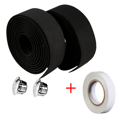 Mikroszálas országúti kerékpár kormányszalag terepszínű kerékpáros fogantyú öv parafa borítás rúddugókkal Kerékpár kormányrúd markolat szalagok