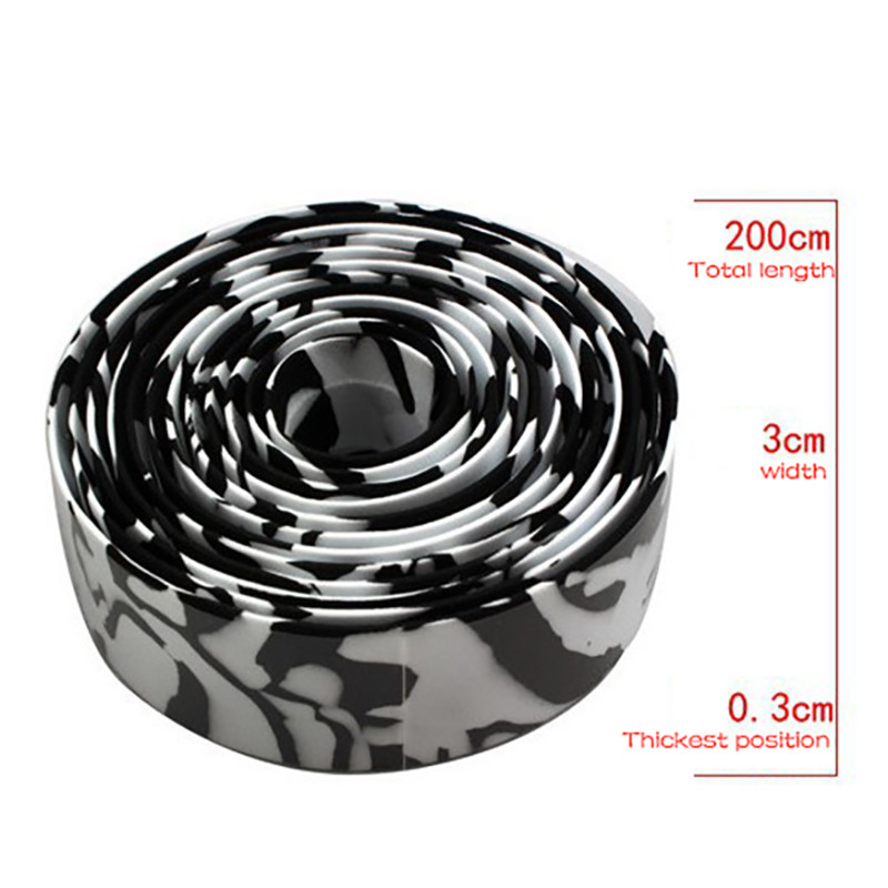 Mikroszálas országúti kerékpár kormányszalag terepszínű kerékpáros fogantyú öv parafa borítás rúddugókkal Kerékpár kormányrúd markolat szalagok