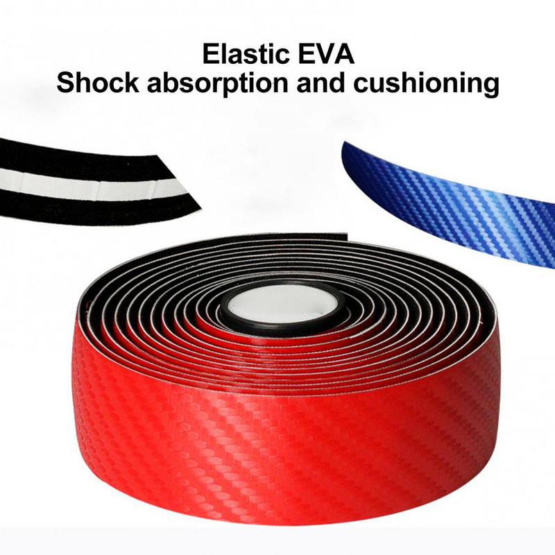 2 bucăți antiderapante din piele artificială elastică EVA curele pentru ghidon de bicicletă Accesorii pentru călărie Curele de fixare pentru ghidolină din plută Accesorii pentru biciclete