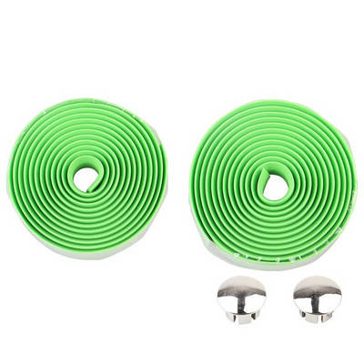 Dviračio vairo juosta kamštinės rankenos Vienspalvės dviračių važiavimas dviračiu Mtb plento dviračių apvyniojimo juostos Du strypai kištukai dviračių priedai Bicicleta