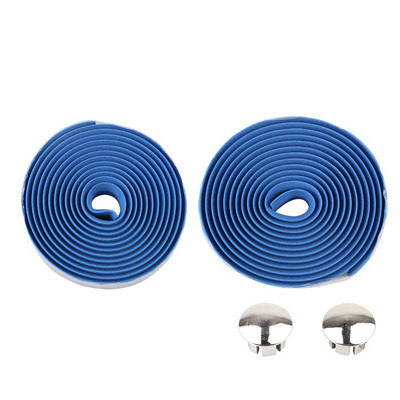 Dviračio vairo juosta kamštinės rankenos Vienspalvės dviračių važiavimas dviračiu Mtb plento dviračių apvyniojimo juostos Du strypai kištukai dviračių priedai Bicicleta