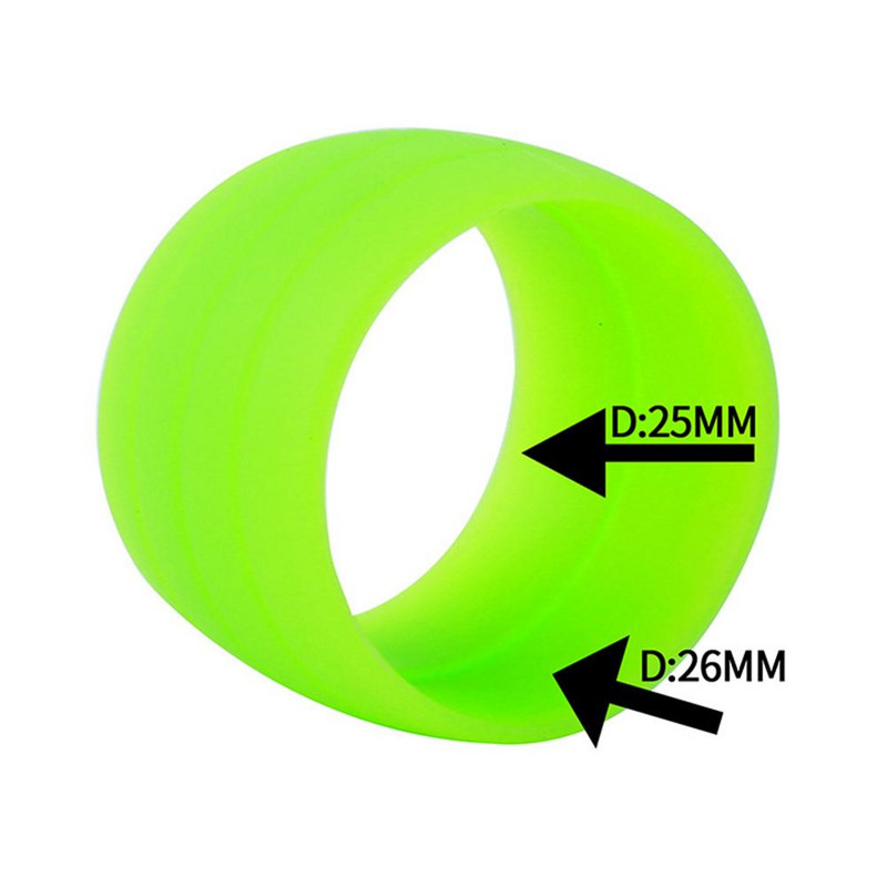 Jalgratta silikoonkork kummist libisemisvastased maanteeratta pistikud juhtraua lindile, veekindel kulumiskindel juhtraua teibirõngas