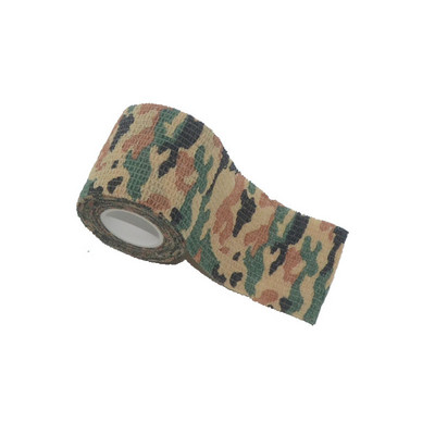 Pašlīmējoša, elastīga, elastīga maskēšanās drāna āra medībām maskēšanās maskēšanās lente lenta velosipēda uzlīmes pārsējs