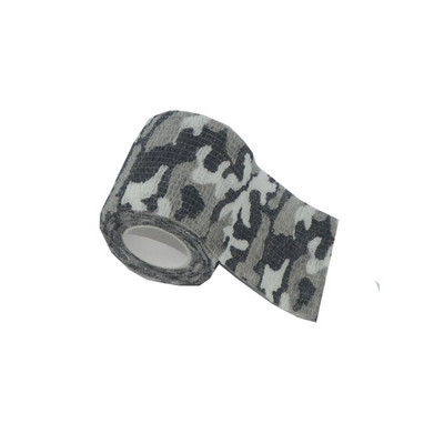 Pašlīmējoša, elastīga, elastīga maskēšanās drāna āra medībām maskēšanās maskēšanās lente lenta velosipēda uzlīmes pārsējs