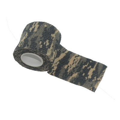 Pašlīmējoša, elastīga, elastīga maskēšanās drāna āra medībām maskēšanās maskēšanās lente lenta velosipēda uzlīmes pārsējs