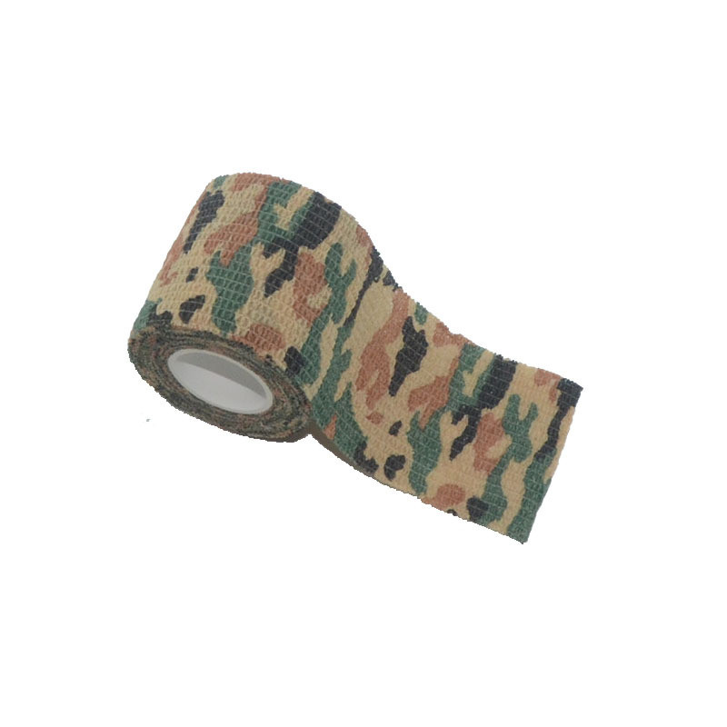 Pašlīmējoša, elastīga, elastīga maskēšanās drāna āra medībām maskēšanās maskēšanās lente lenta velosipēda uzlīmes pārsējs