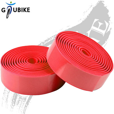 GTUBIKE 1Pair Kerékpár kormányszalag szalagos országúti kerékpár sport parafa markolat csomagoló szalagok rúddugóval Szivacs ívelt fogantyúpántok tartozékok