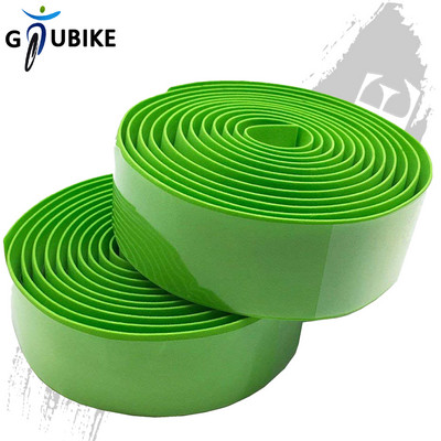 GTUBIKE 1Pair Kerékpár kormányszalag szalagos országúti kerékpár sport parafa markolat csomagoló szalagok rúddugóval Szivacs ívelt fogantyúpántok tartozékok