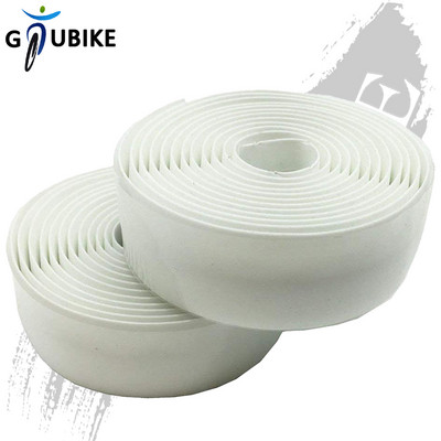 GTUBIKE 1Pair Kerékpár kormányszalag szalagos országúti kerékpár sport parafa markolat csomagoló szalagok rúddugóval Szivacs ívelt fogantyúpántok tartozékok