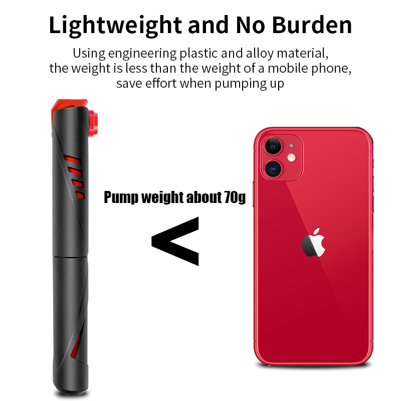 WEST BIKING Minirattapump nailonist alumiiniumsulamist Schrader Presta Valve MTB maanteeratta õhupump jalgrattaga käsipalliga rehvipumbad