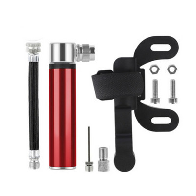 Mini dviračio siurblys, nešiojamas lengvo aliuminio lydinio dviračio siurblys, oro siurblys kalnų dviračių padangų dujų adatų pripūtimas