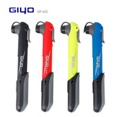 Giyo Compact Cycle Air Inflator Πτυσσόμενη λαβή αντλία ποδηλάτου 120 psi Ποδηλατικό σφαιρικό ελαστικό χειρός ταιριάζει Schrader & Presta GP-42S