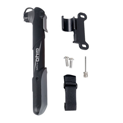 Giyo Compact Cycle Air Inflator Πτυσσόμενη λαβή αντλία ποδηλάτου 120 psi Ποδηλατικό σφαιρικό ελαστικό χειρός ταιριάζει Schrader & Presta GP-42S