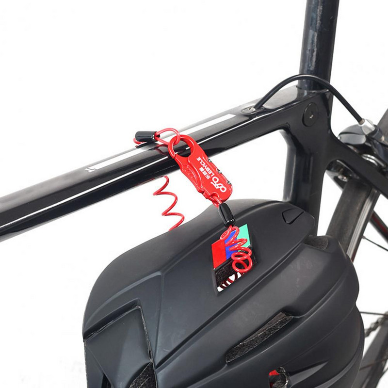 Jelszavas Kerékpárzárak Lopásgátló Rozsdamentes, Nagy szilárdságú Kombináció 3 Számkód Kerékpárzár Kerékpártartozékok