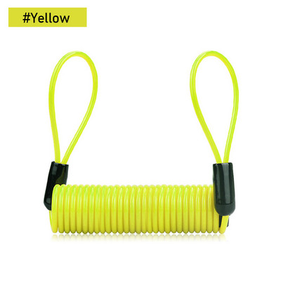 1,2M ketaspidur vargusvastane turvameeldetuletus mootorratta alarm, julge vedrukaabli kiiver traat jalgratta lukustus köis jalgratta tööriist