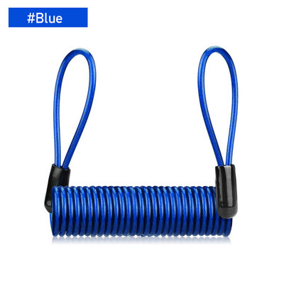 1,2M ketaspidur vargusvastane turvameeldetuletus mootorratta alarm, julge vedrukaabli kiiver traat jalgratta lukustus köis jalgratta tööriist