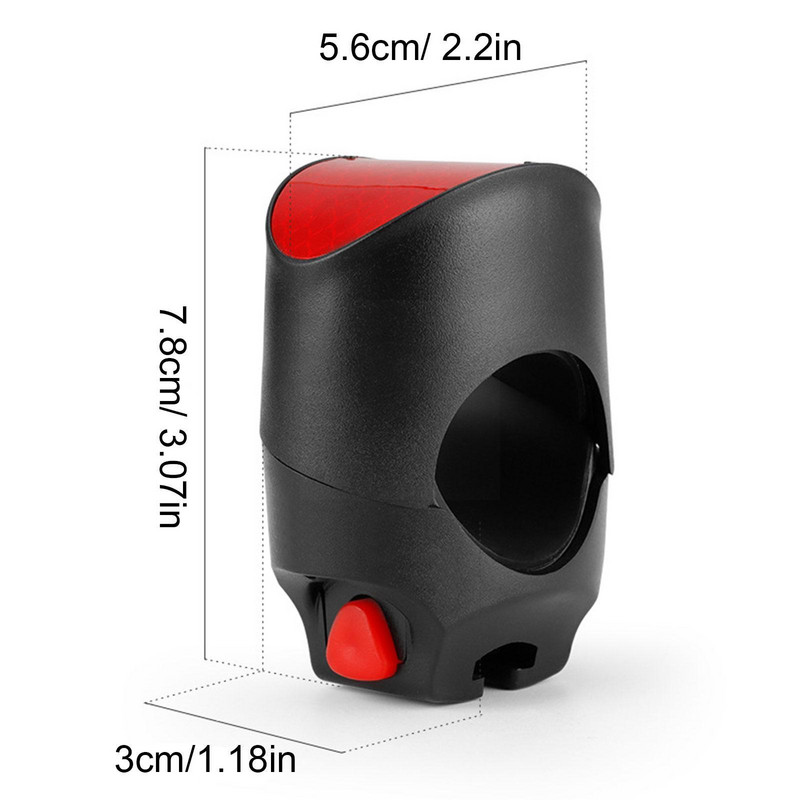 Για Apple AirTag Case Προστατευτικό κάλυμμα για εντοπιστή ιχνηλάτη ποδηλάτων Bike Mountain Road Bike Horn Sound Alarm Hide G4R6