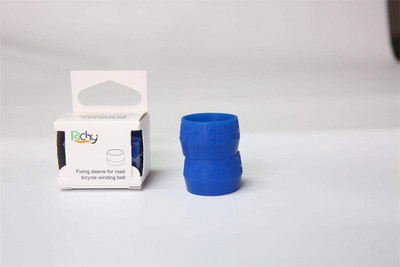 Richy Road Husă de bandă pentru ghidon de bicicletă EIEIO Manșon confortabil din silicon anti-alunecare Inel de fixare Accesorii pentru biciclete