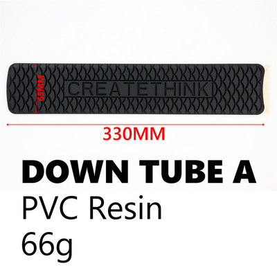 KOCEVLO dviračių grandinės lipdukas nuo įbrėžimų MTB / plento dviračių neslystantis lipdukas, apsaugantis nuo rėmo apsaugos