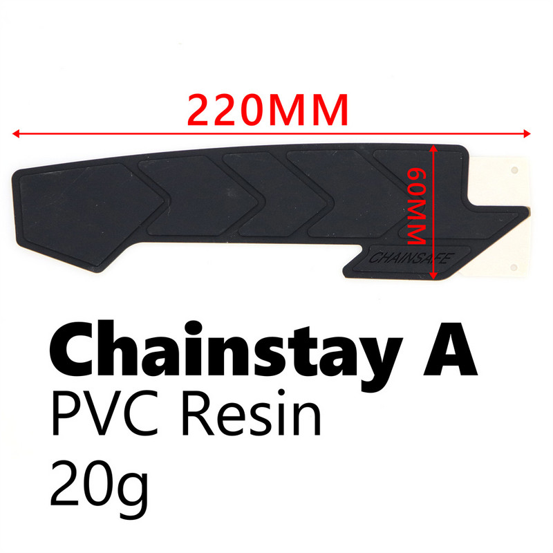 KOCEVLO dviračių grandinės lipdukas nuo įbrėžimų MTB / plento dviračių neslystantis lipdukas, apsaugantis nuo rėmo apsaugos