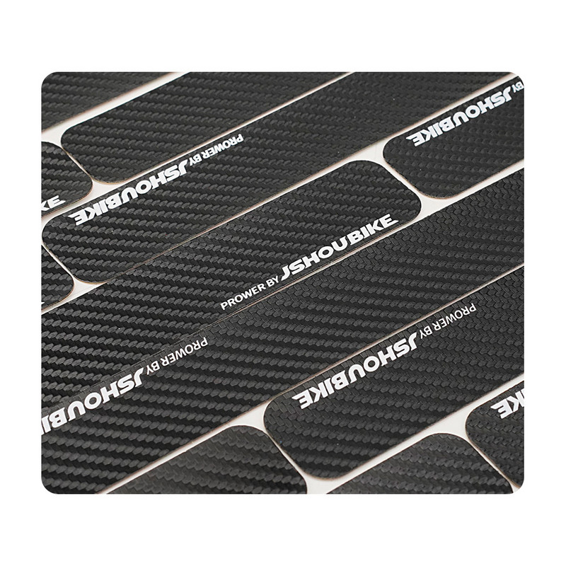 „JSHOU BIKE“ apsauginiai lipdukai dviračių priežiūros grandinės vandeniui atsparūs lipdukai, sutirštintas anglies pluošto WATERPROOFticker dviračių priedai