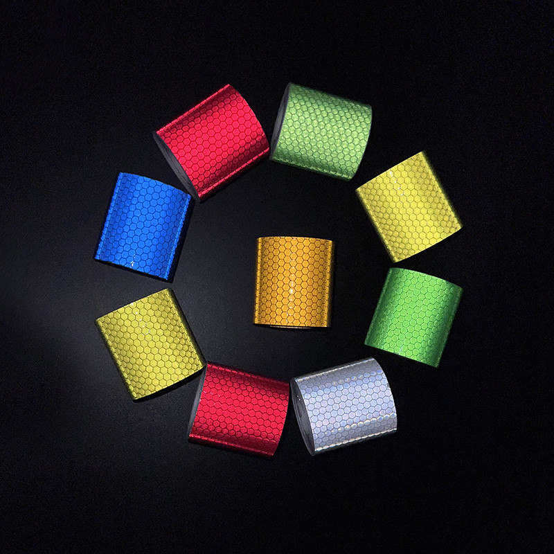 300 cm * 5 cm DIY kerékpár fényvisszaverő szalag matrica biztonsági tábla autóformázó öntapadó figyelmeztető szalag motorkerékpár fólia fólia dekoráció