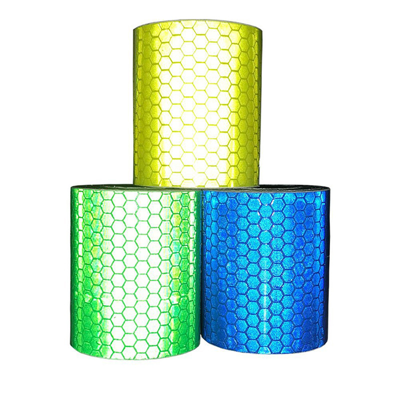 300 cm * 5 cm DIY kerékpár fényvisszaverő szalag matrica biztonsági tábla autóformázó öntapadó figyelmeztető szalag motorkerékpár fólia fólia dekoráció