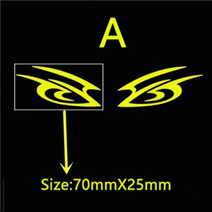 1készlet Kerékpárkeret díszítő matrica Cápafejcső matrica MTB kerékpár fix fogaskerék matrica Kerékpáros tartozékok