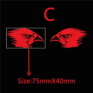 1készlet Kerékpárkeret díszítő matrica Cápafejcső matrica MTB kerékpár fix fogaskerék matrica Kerékpáros tartozékok
