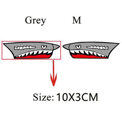 1készlet Kerékpárkeret díszítő matrica Cápafejcső matrica MTB kerékpár fix fogaskerék matrica Kerékpáros tartozékok