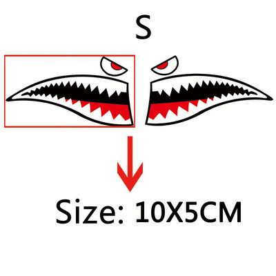 1készlet Kerékpárkeret díszítő matrica Cápafejcső matrica MTB kerékpár fix fogaskerék matrica Kerékpáros tartozékok