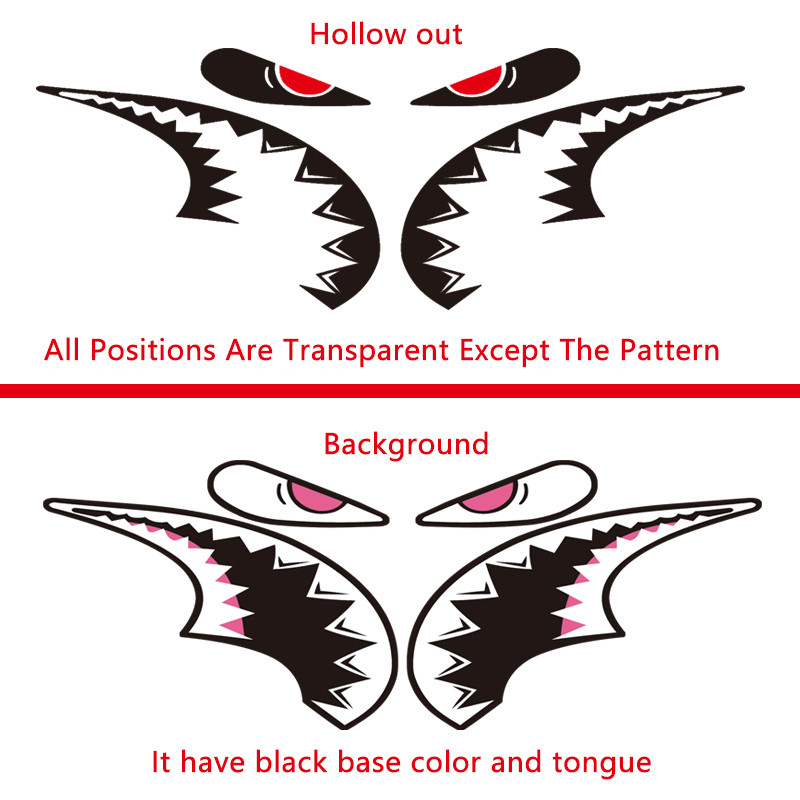 1készlet Kerékpárkeret díszítő matrica Cápafejcső matrica MTB kerékpár fix fogaskerék matrica Kerékpáros tartozékok