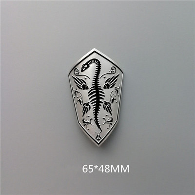 Insigna pentru cap de bicicletă Autocolante din aluminiu Autocolante pentru MTB BMX Cadru frontal pentru bicicletă pliabilă Accesorii pentru ciclism cu abur Tub emblemă DIY