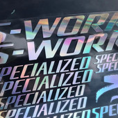 Dviračio rėmo lipdukai dviračio lipdukai mtb BMX dviračio rėmo šakės lipdukas pasidaryk pats vandeniui atspari spalvinga lazerinė plėvelė