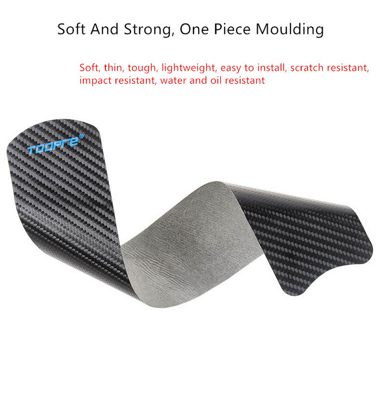 TOOPRE jalgrattaketi kaitse raami kriimustuskindel MTB maanteeratta kaablitoru süsiniku hoolduskaitse, sile ja kergesti rebitav