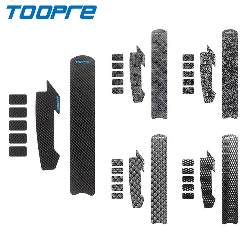 TOOPRE jalgrattaketi kaitse raami kriimustuskindel MTB maanteeratta kaablitoru süsiniku hoolduskaitse, sile ja kergesti rebitav