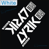 Αυτοκόλλητο Lyrik ultimate rockshox ποδήλατο μπροστινό πιρούνι αυτοκόλλητο προσωπικότητας ποδήλατο διακοσμητικό αυτοκόλλητο MTB