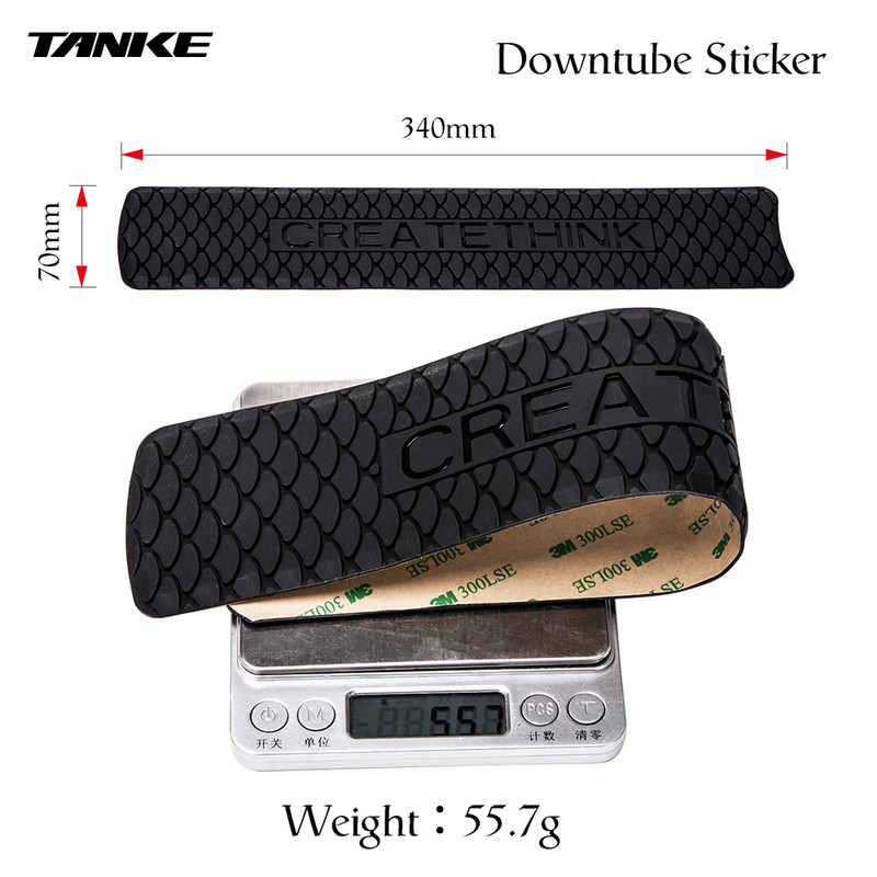 Αυτοκόλλητο TANKE Προστασία πλαισίου ποδηλάτου MTB Road Guard κάλυμμα Αποσπώμενο κάλυμμα ποδηλάτου κάτω σωλήνα κατά των γρατσουνιών Αυτοκόλλητο προστατευτικό ταινίας Ποδηλασία